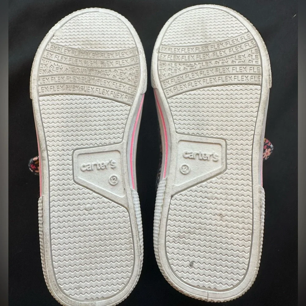 Floral Kids maryjanes with Bow Accent